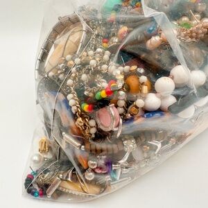 Five Pounds of Wearable or Craft Jewerly Lot